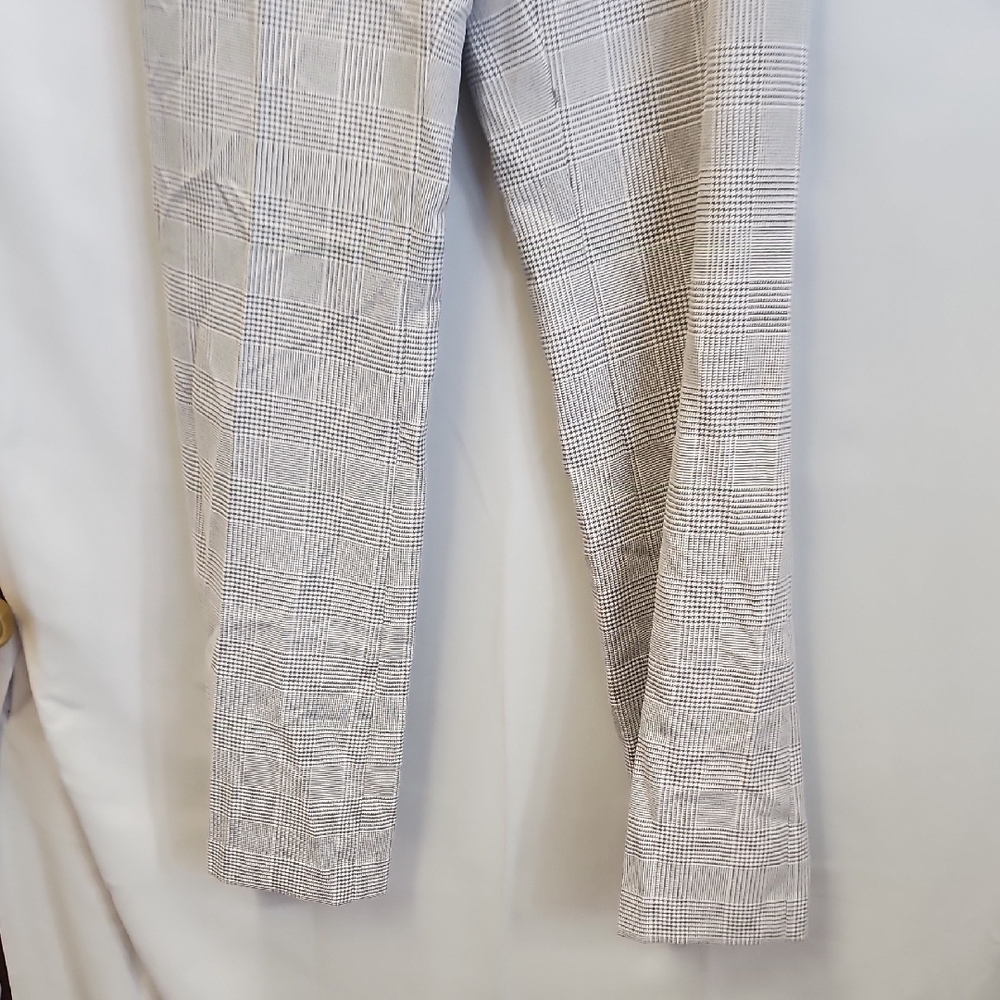 (0428) DKNY Gray Wide-Leg Trousers - Picture 6 of 9